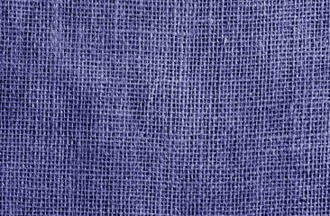 Fototapeta premium Cotton fabric texture in blue color.