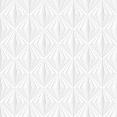 White geometric texture. Seamless decorative background.