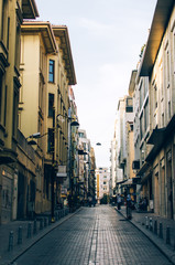 Fototapeta premium Street in Istanbul, Turkey