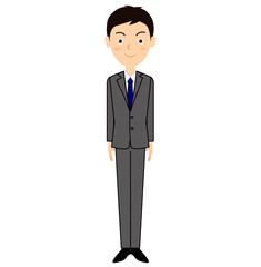 若いビジネスマンのイラスト