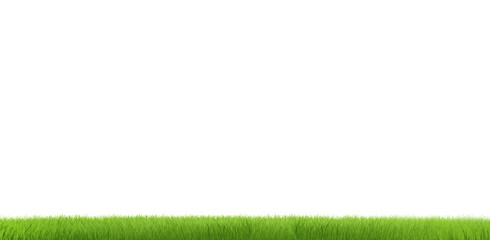 meadow green grass blades of grass 3d rendering