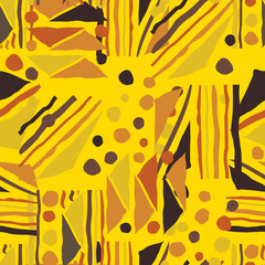 Abstract seamless repeating ethnic background