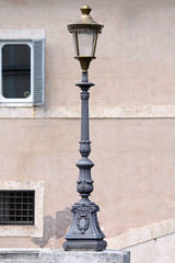 Light Pole in Rome Italy