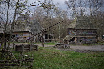 Abandoned Medieval Village, Prague, Czech Republic.