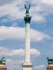 Fototapeta na wymiar Millennium Monument, Budapest 