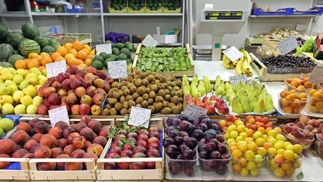 Fruits Produce at Market