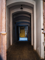 Fototapeta na wymiar Door of an old building