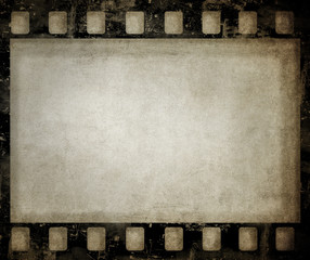 Grunge film background. Nice vintage texture with space for text or image.