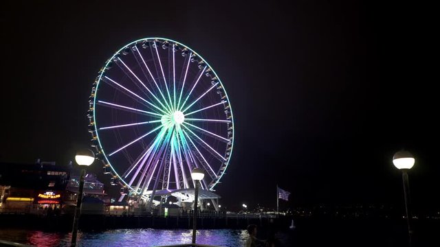 Ferris Wheel Time Lapse