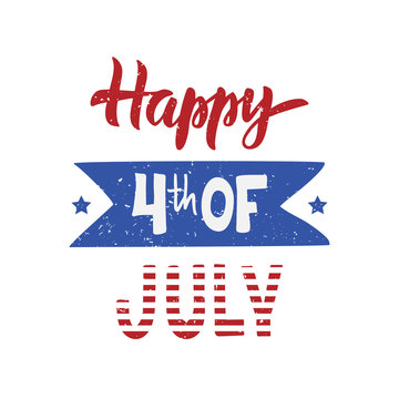 Independence Day lettering