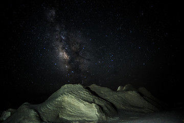 Via lactea En las dunas  © Eduardo