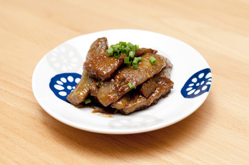 茄子の甘辛味噌煮