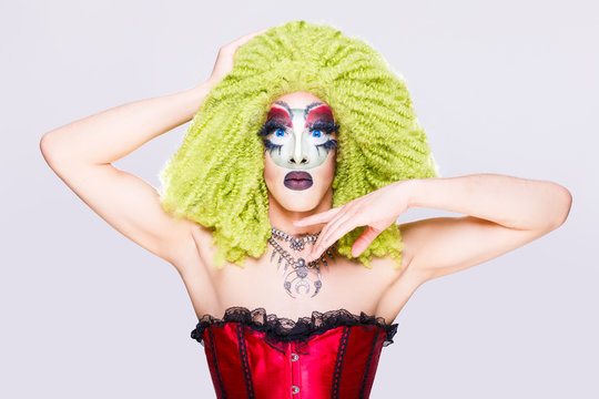 glamorous drag queen