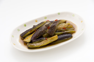 茄子甘辛醤油炒め