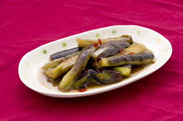 茄子甘辛醤油炒め