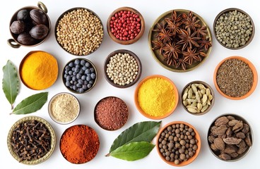 Spices and herbs.