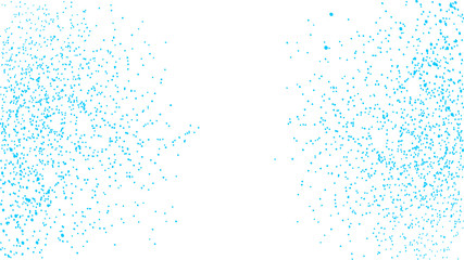 Dotted HD background , dots, point different size, scale. Design element for web banners, posters, cards, wallpapers, sites, panels. Blue color Vector illustration.