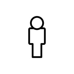 man icon vector illustration