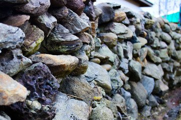 The Walls made by Stones to avoid heavy wind from the Sea are the keynote of both Gapado and Jejudo island.