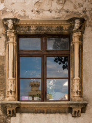 Fenster in der Altstadt von Palma de Mallorca