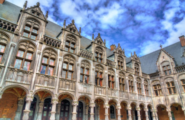Fototapeta na wymiar The Palace of the Prince-Bishops in Liege, Belgium