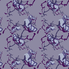 Abstract violet, green and purple background as UFO camouflage