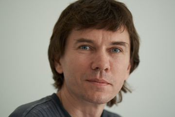 Fototapeta premium Man looking to camera.