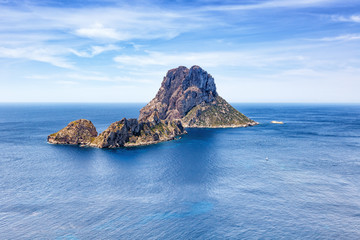 Ibiza Es Vedra Felsen Insel Spanien Reise Meer Landschaft Ferien Mittelmeer Urlaub