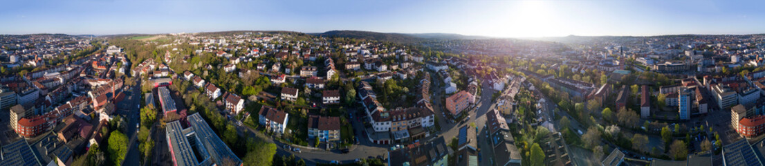 Drohnenpanorama Pforzheim