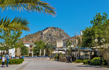 The town Nafplio in Greece