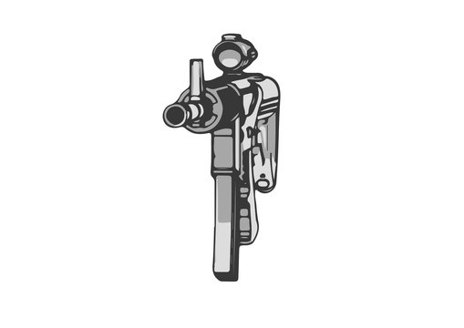 sketch of military vector weapon