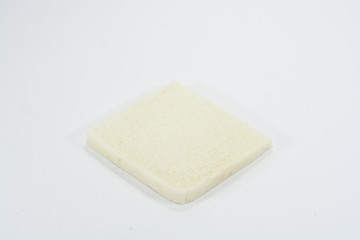 Bread cutting board  isolated on white background.