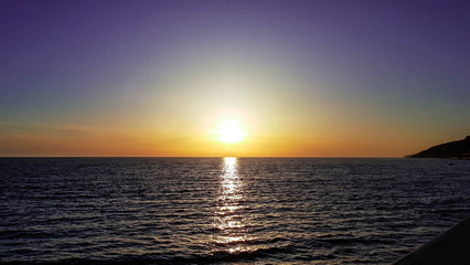 Obraz premium sunset on the black sea