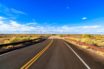Naklejka premium Arizona desert highway