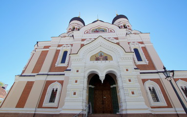 Sobór św. Aleksandra Newskiego w Tallinnie - katedra metropolitalna autonomicznego Estońskiego Kościoła Prawosławnego