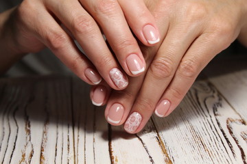 glamorous beautiful manicure