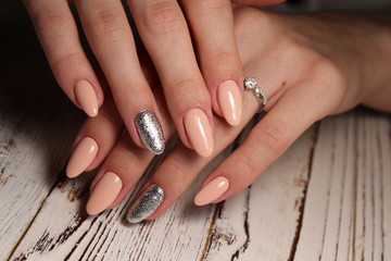 fashion manicure nails