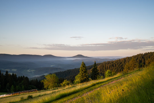 Sonnenaufgang auf dem Kupferberg
