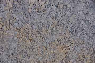 gray brown texture of dry sand in a heap
