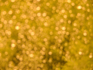 Hintergrund goldfarbes Bokeh