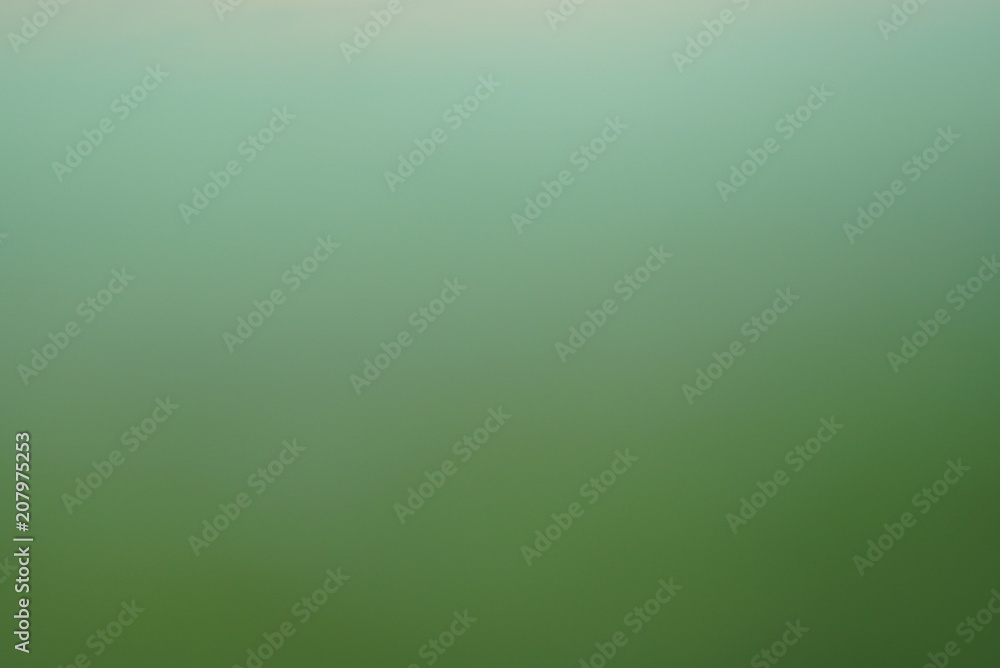 Wall mural green gradient background