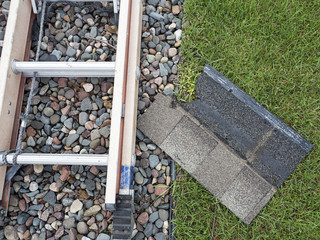 Damaged Roofing Tile