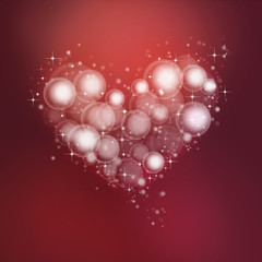 heart bubbles