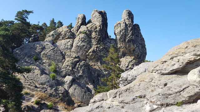Teufelsmauer bei Timmenrode (Harz)