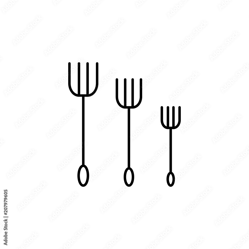 Poster set of plugs outline icon. element of kitchen tools icon for mobile concept and web apps. thin line 