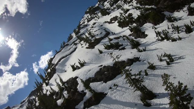 Mount Herman Washington Cascade Mountains Aerial Helicopter View