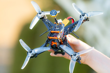 FPV drone racer