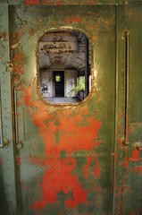 Old Train Door