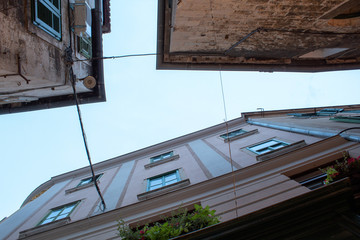 Buildings with sky