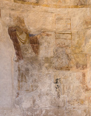 St. lawrence or St. Vincentius showing a gridiron